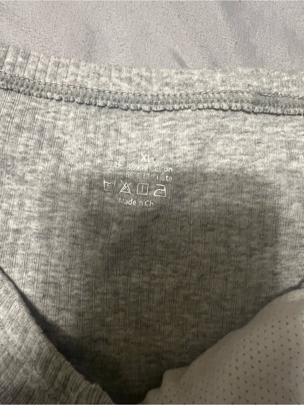 Men's Grey Ribbed Briefs - Comfortable Everyday Underwear - Picture 2 of 4